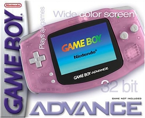 Nintendo Gameboy Advance in outlet Pink